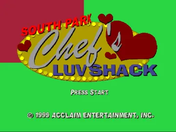 South Park - Chef's Luv Shack (Europe) screen shot title